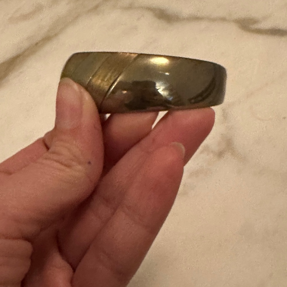 925 Silver cuff with engraving